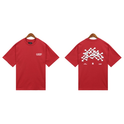 Replica Amiri T-Shirts Short Sleeved For Unisex #1218067, $32.00 USD, [ITEM#1218067], Replica Amiri T-Shirts outlet from China