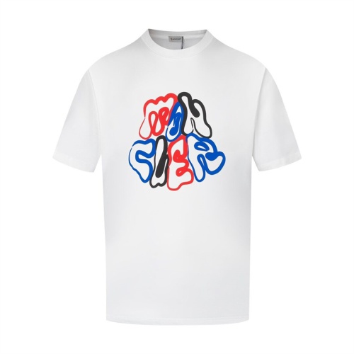 Replica Moncler T-Shirts Short Sleeved For Unisex #1218145, $45.00 USD, [ITEM#1218145], Replica Moncler T-Shirts outlet from China