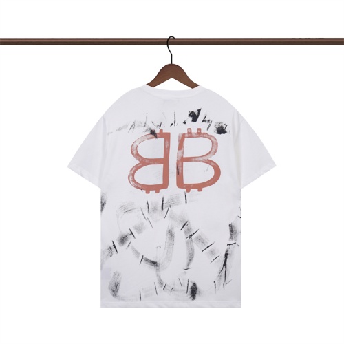 Replica Balenciaga T-Shirts Short Sleeved For Unisex #1218183 $32.00 USD for Wholesale