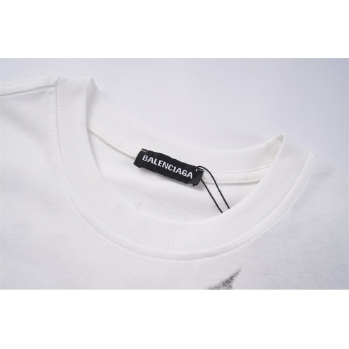 Replica Balenciaga T-Shirts Short Sleeved For Unisex #1218183 $32.00 USD for Wholesale