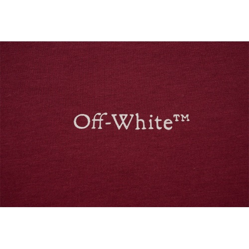 Replica Off-White T-Shirts Short Sleeved For Men #1218199 $32.00 USD for Wholesale