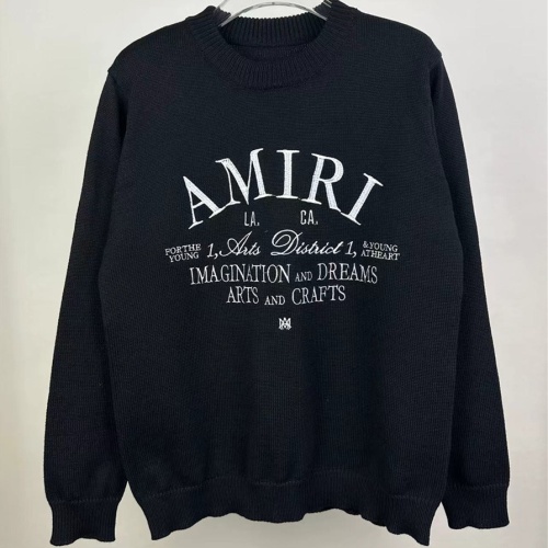 Replica Amiri Sweaters Long Sleeved For Unisex #1218213, $52.00 USD, [ITEM#1218213], Replica Amiri Sweaters outlet from China