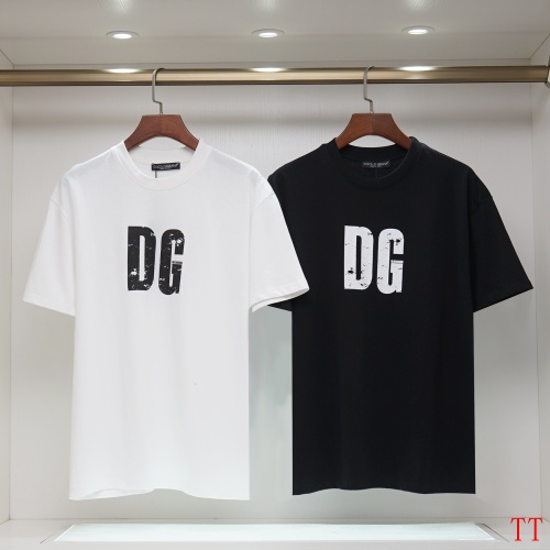 Replica Dolce & Gabbana D&G T-Shirts Short Sleeved For Unisex #1218266 $29.00 USD for Wholesale