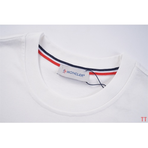 Replica Moncler T-Shirts Short Sleeved For Unisex #1218362 $29.00 USD for Wholesale