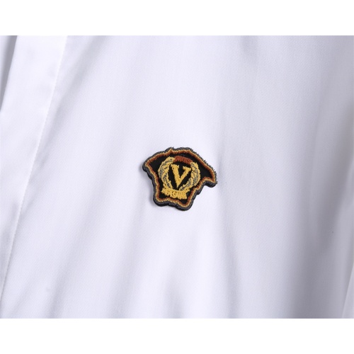 Replica Versace Shirts Long Sleeved For Men #1218539 $48.00 USD for Wholesale