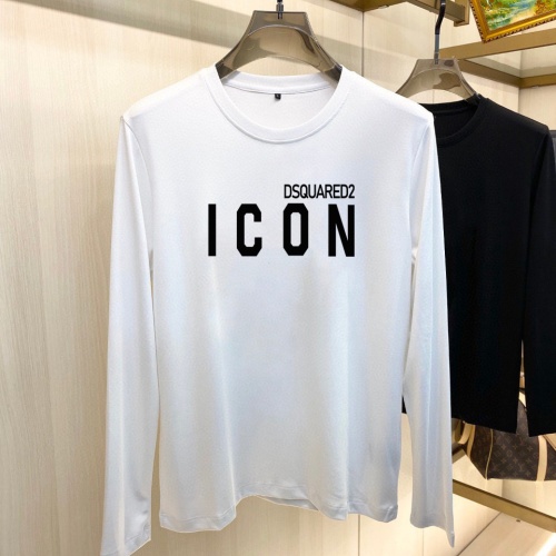 Replica Dsquared T-Shirts Long Sleeved For Unisex #1218562, $34.00 USD, [ITEM#1218562], Replica Dsquared T-Shirts outlet from China