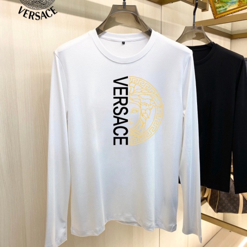 Replica Versace T-Shirts Long Sleeved For Unisex #1218564, $34.00 USD, [ITEM#1218564], Replica Versace T-Shirts outlet from China