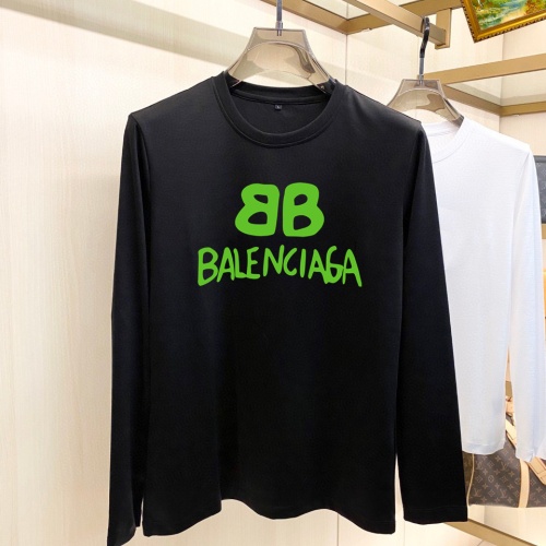 Replica Balenciaga T-Shirts Long Sleeved For Unisex #1218591, $34.00 USD, [ITEM#1218591], Replica Balenciaga T-Shirts outlet from China