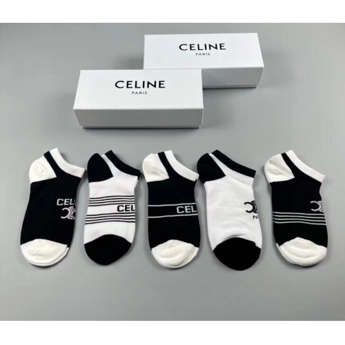 Replica Celine Socks For Women #1218711, $25.00 USD, [ITEM#1218711], Replica Celine Socks outlet from China