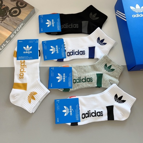 Replica Adidas Socks For Men #1218726 $27.00 USD for Wholesale