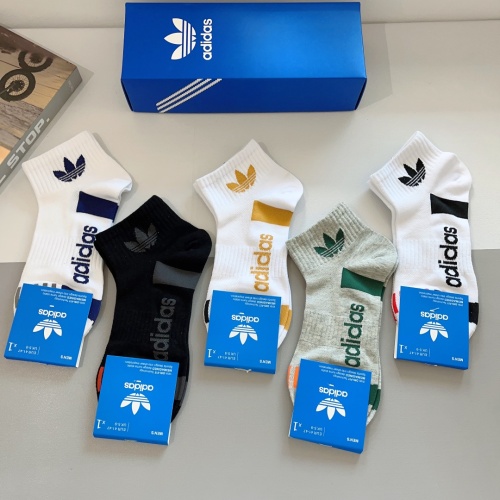 Replica Adidas Socks For Men #1218726 $27.00 USD for Wholesale