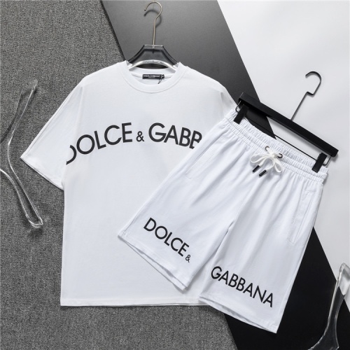 Replica Dolce &amp; Gabbana D&amp;G Tracksuits Short Sleeved For Men #1218835, $48.00 USD, [ITEM#1218835], Replica Dolce &amp; Gabbana D&amp;G Tracksuits outlet from China