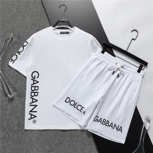 Replica Dolce &amp; Gabbana D&amp;G Tracksuits Short Sleeved For Men #1218839, $48.00 USD, [ITEM#1218839], Replica Dolce &amp; Gabbana D&amp;G Tracksuits outlet from China