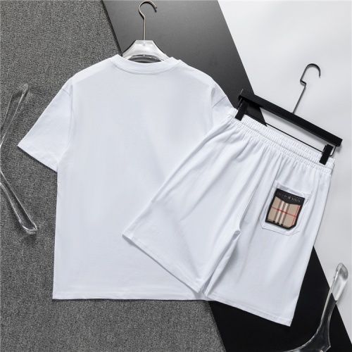 Replica Burberry Tracksuits Short Sleeved For Men #1218949 $48.00 USD for Wholesale