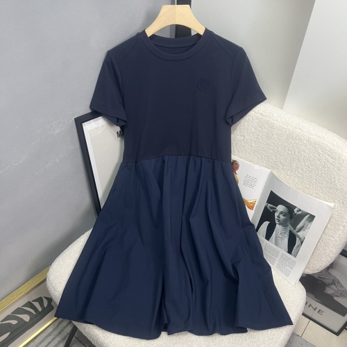 Replica Moncler Dresses Short Sleeved For Women #1219108, $140.00 USD, [ITEM#1219108], Replica Moncler Dresses outlet from China