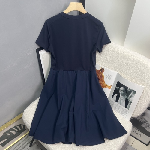 Replica Moncler Dresses Short Sleeved For Women #1219108 $140.00 USD for Wholesale