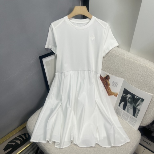 Replica Moncler Dresses Short Sleeved For Women #1219109, $140.00 USD, [ITEM#1219109], Replica Moncler Dresses outlet from China