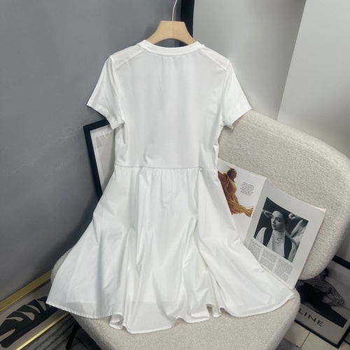 Replica Moncler Dresses Short Sleeved For Women #1219109 $140.00 USD for Wholesale