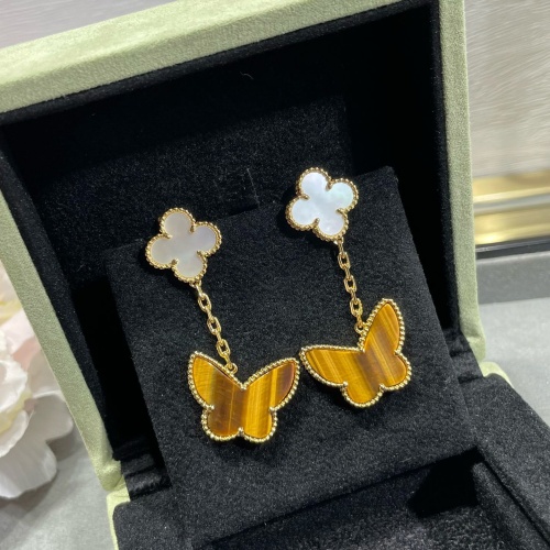 Replica Van Cleef & Arpels Earrings For Women #1219212 $76.00 USD for Wholesale