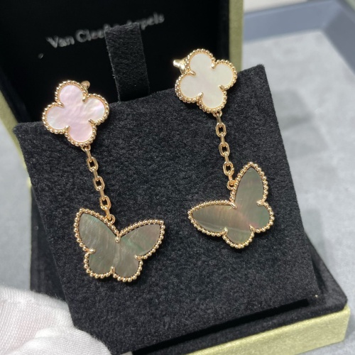 Replica Van Cleef &amp; Arpels Earrings For Women #1219214, $76.00 USD, [ITEM#1219214], Replica Van Cleef &amp; Arpels Earrings outlet from China