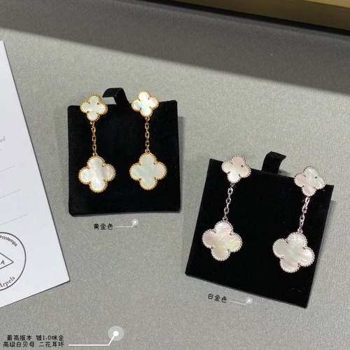 Replica Van Cleef & Arpels Earrings For Women #1219215 $82.00 USD for Wholesale