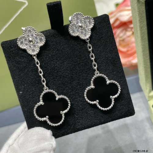 Replica Van Cleef &amp; Arpels Earrings For Women #1219217, $80.00 USD, [ITEM#1219217], Replica Van Cleef &amp; Arpels Earrings outlet from China