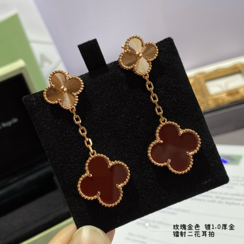 Replica Van Cleef &amp; Arpels Earrings For Women #1219218, $80.00 USD, [ITEM#1219218], Replica Van Cleef &amp; Arpels Earrings outlet from China