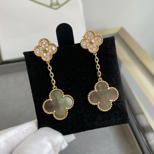 Replica Van Cleef &amp; Arpels Earrings For Women #1219219, $76.00 USD, [ITEM#1219219], Replica Van Cleef &amp; Arpels Earrings outlet from China