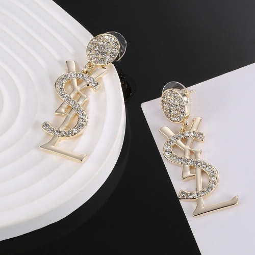 Replica Yves Saint Laurent YSL Earrings For Women #1219272 $25.00 USD for Wholesale