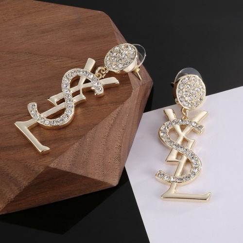 Replica Yves Saint Laurent YSL Earrings For Women #1219272 $25.00 USD for Wholesale