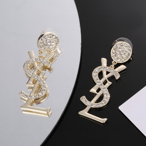 Replica Yves Saint Laurent YSL Earrings For Women #1219272 $25.00 USD for Wholesale