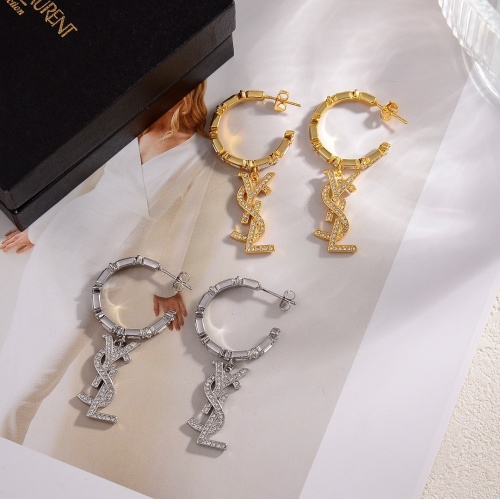 Replica Yves Saint Laurent YSL Earrings For Women #1219316 $29.00 USD for Wholesale