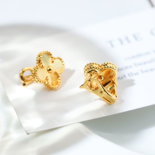 Replica Van Cleef & Arpels Earrings For Women #1219391 $56.00 USD for Wholesale