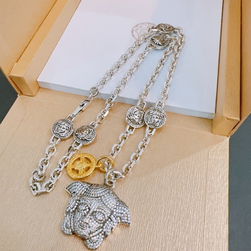 Replica Versace Necklaces #1219493, $64.00 USD, [ITEM#1219493], Replica Versace Necklaces outlet from China