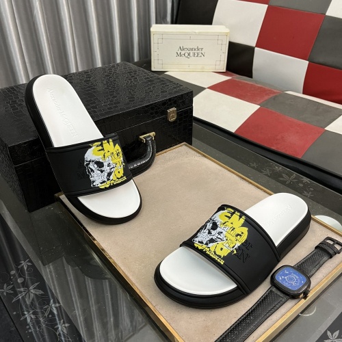 Replica Alexander McQueen Slippers For Men #1220128, $48.00 USD, [ITEM#1220128], Replica Alexander McQueen Slippers outlet from China