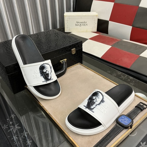 Replica Alexander McQueen Slippers For Men #1220130, $48.00 USD, [ITEM#1220130], Replica Alexander McQueen Slippers outlet from China