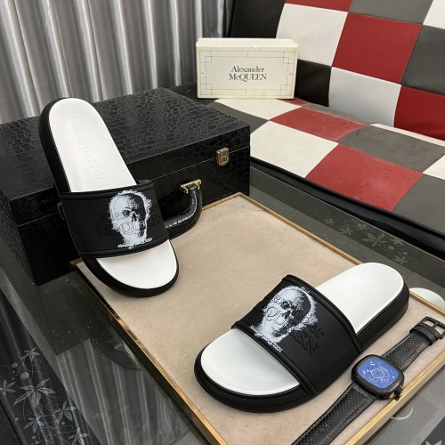 Replica Alexander McQueen Slippers For Men #1220132, $48.00 USD, [ITEM#1220132], Replica Alexander McQueen Slippers outlet from China