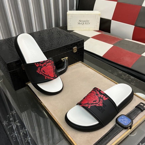 Replica Alexander McQueen Slippers For Men #1220134, $48.00 USD, [ITEM#1220134], Replica Alexander McQueen Slippers outlet from China