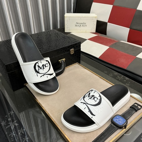 Replica Alexander McQueen Slippers For Men #1220138, $48.00 USD, [ITEM#1220138], Replica Alexander McQueen Slippers outlet from China