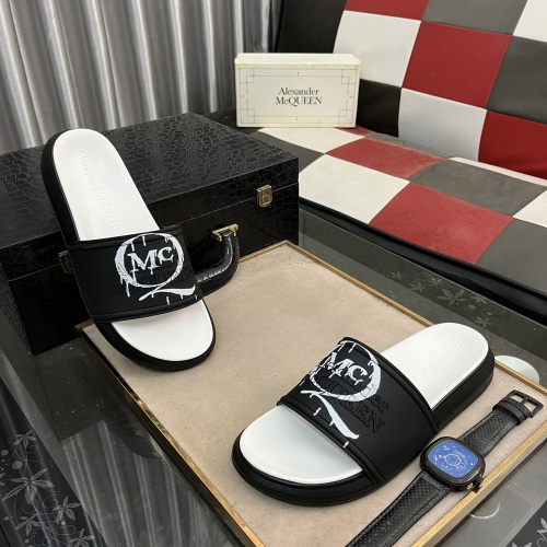 Replica Alexander McQueen Slippers For Men #1220140, $48.00 USD, [ITEM#1220140], Replica Alexander McQueen Slippers outlet from China