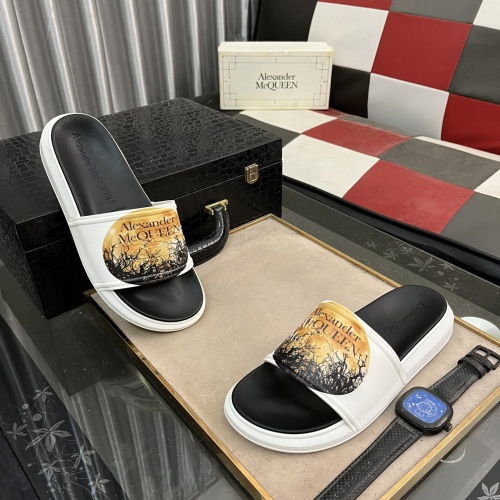 Replica Alexander McQueen Slippers For Men #1220142, $48.00 USD, [ITEM#1220142], Replica Alexander McQueen Slippers outlet from China