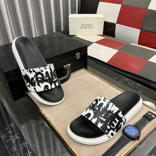 Replica Alexander McQueen Slippers For Men #1220146, $48.00 USD, [ITEM#1220146], Replica Alexander McQueen Slippers outlet from China