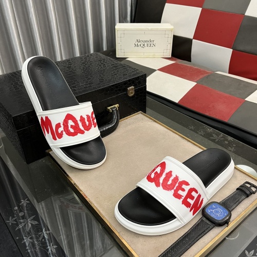 Replica Alexander McQueen Slippers For Men #1220148, $48.00 USD, [ITEM#1220148], Replica Alexander McQueen Slippers outlet from China