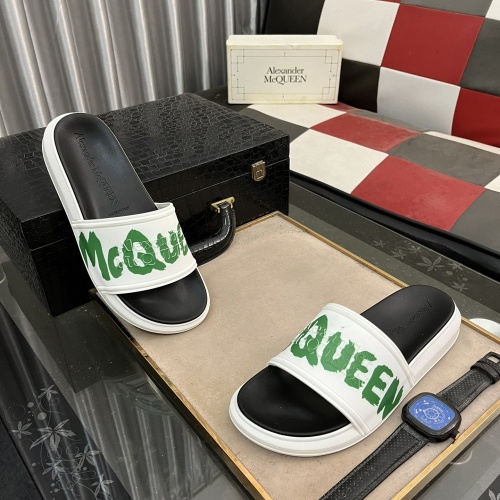 Replica Alexander McQueen Slippers For Men #1220150, $48.00 USD, [ITEM#1220150], Replica Alexander McQueen Slippers outlet from China