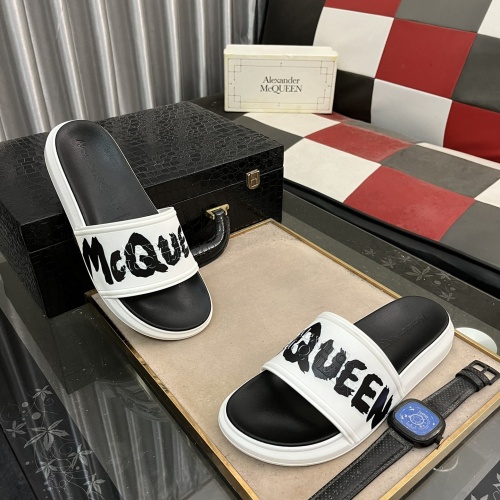 Replica Alexander McQueen Slippers For Men #1220152, $48.00 USD, [ITEM#1220152], Replica Alexander McQueen Slippers outlet from China