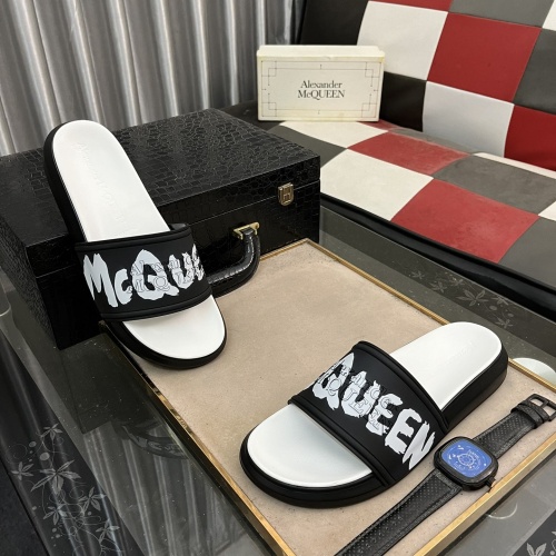 Replica Alexander McQueen Slippers For Men #1220154, $48.00 USD, [ITEM#1220154], Replica Alexander McQueen Slippers outlet from China