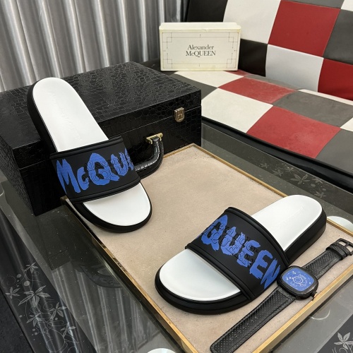 Replica Alexander McQueen Slippers For Men #1220156, $48.00 USD, [ITEM#1220156], Replica Alexander McQueen Slippers outlet from China