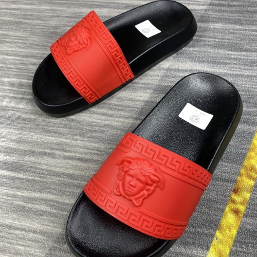 Replica Versace Slippers For Men #1220271 $45.00 USD for Wholesale