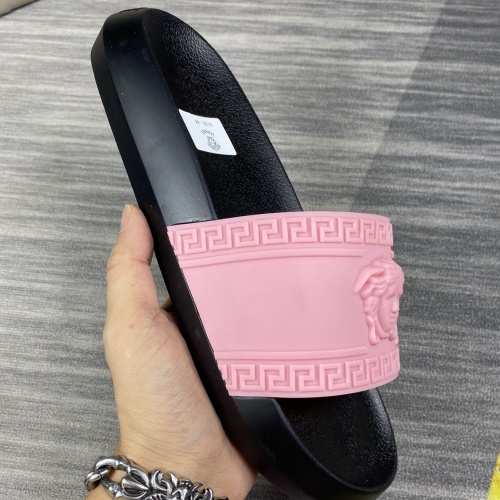 Replica Versace Slippers For Men #1220273 $45.00 USD for Wholesale