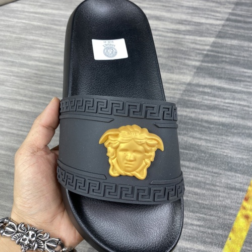 Replica Versace Slippers For Men #1220274 $45.00 USD for Wholesale